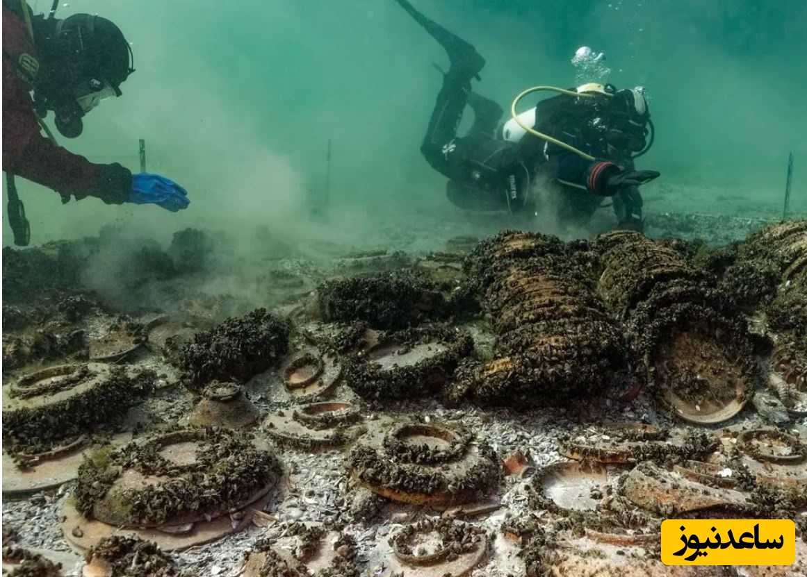 گنجینۀ کاسه بشقاب‌های دو هزارساله در اعماق دریاچه کشف شد