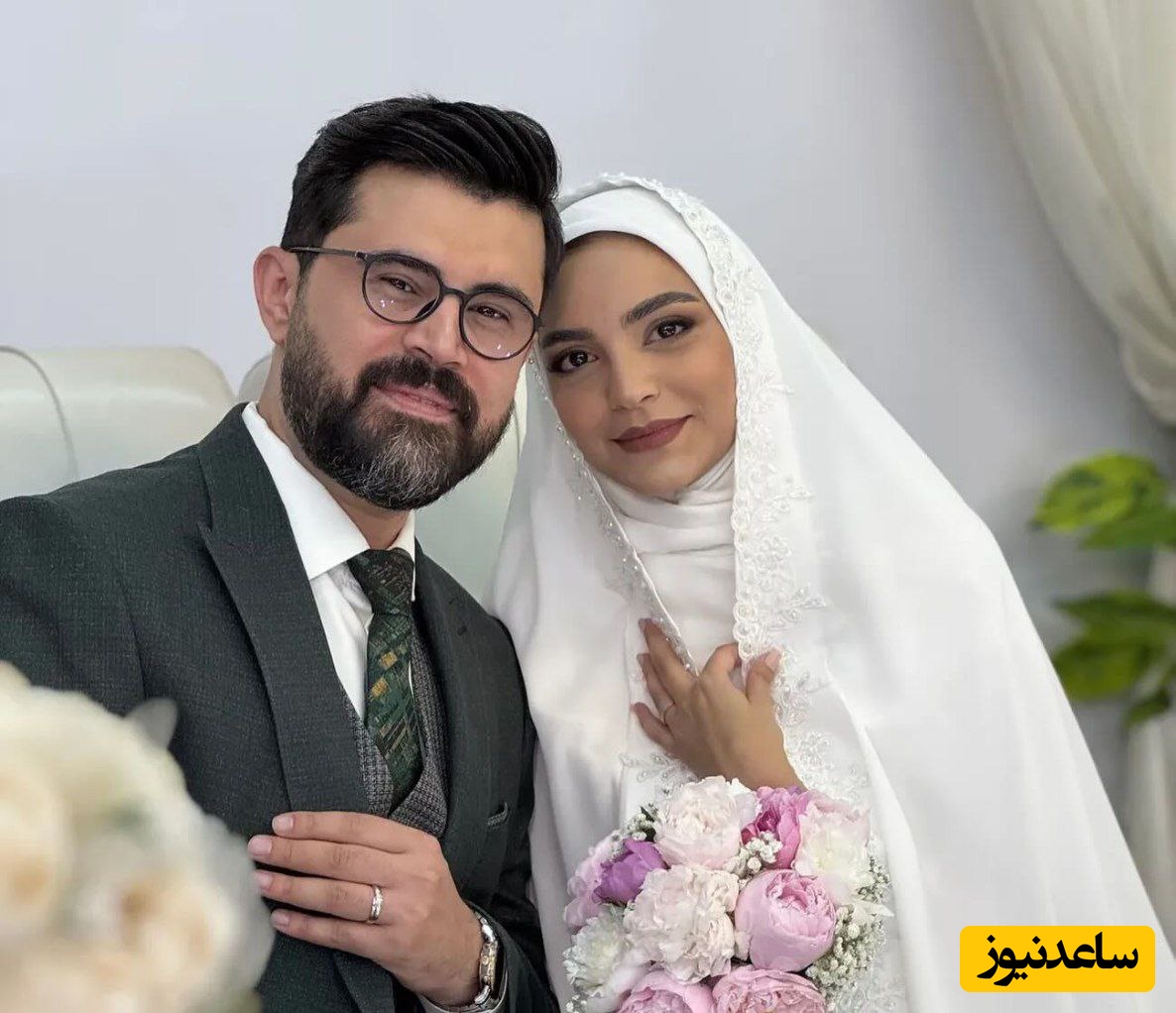 وستا جعفر نیا و همسرش