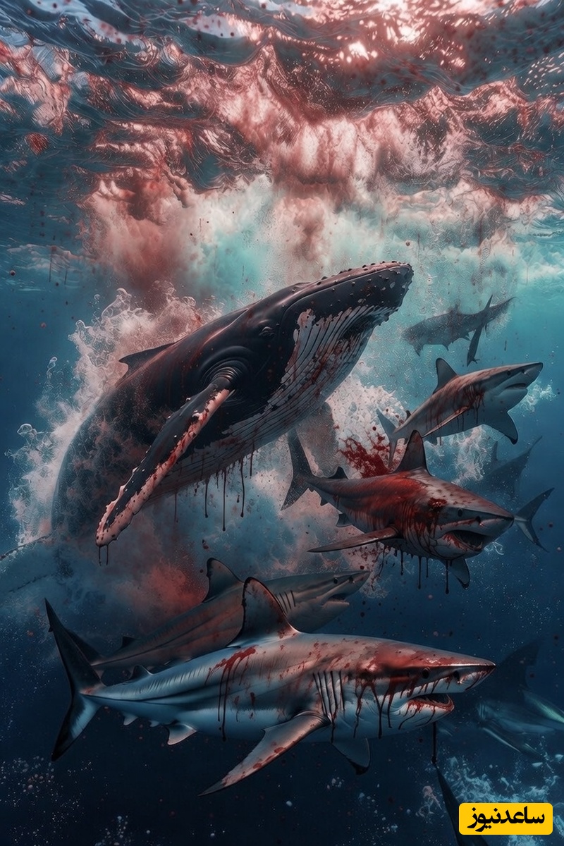 مستند حیات وحش فرمانروایان اقیانوس/ رازبقا: نبرد هولناک نهنگ های قاتل با کوسه های سفید در نزدیکی خشکی+فیلم +18