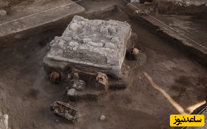 یک کشف مخوف با 4 جمجمه انسان!