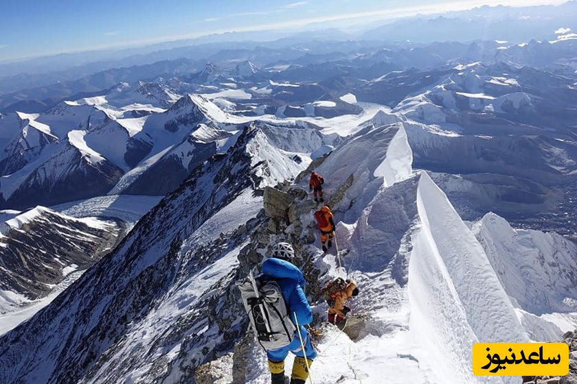 سقوط وحشتناک جنازه کوهنوردهایی که میخواستن اورست رو فتح کنن/ دوستاشون چه جیغ هایی زدن+ویدیو