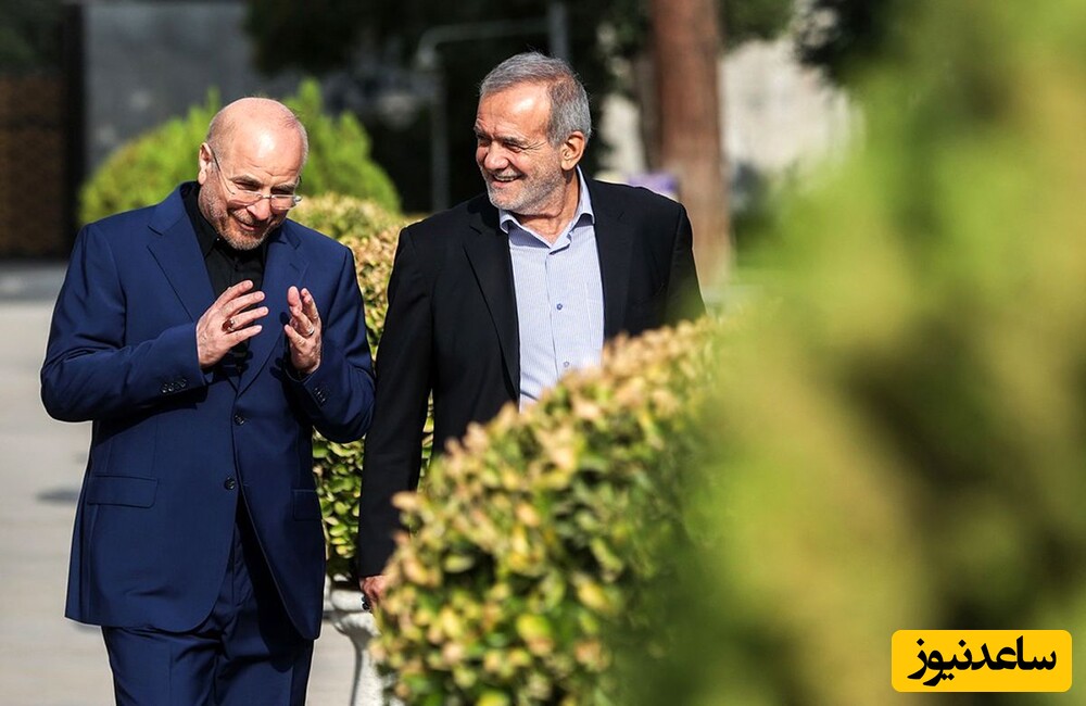 کفن پوشان قالیباف و پزشکیان را مفسد فی الأرض کردند!