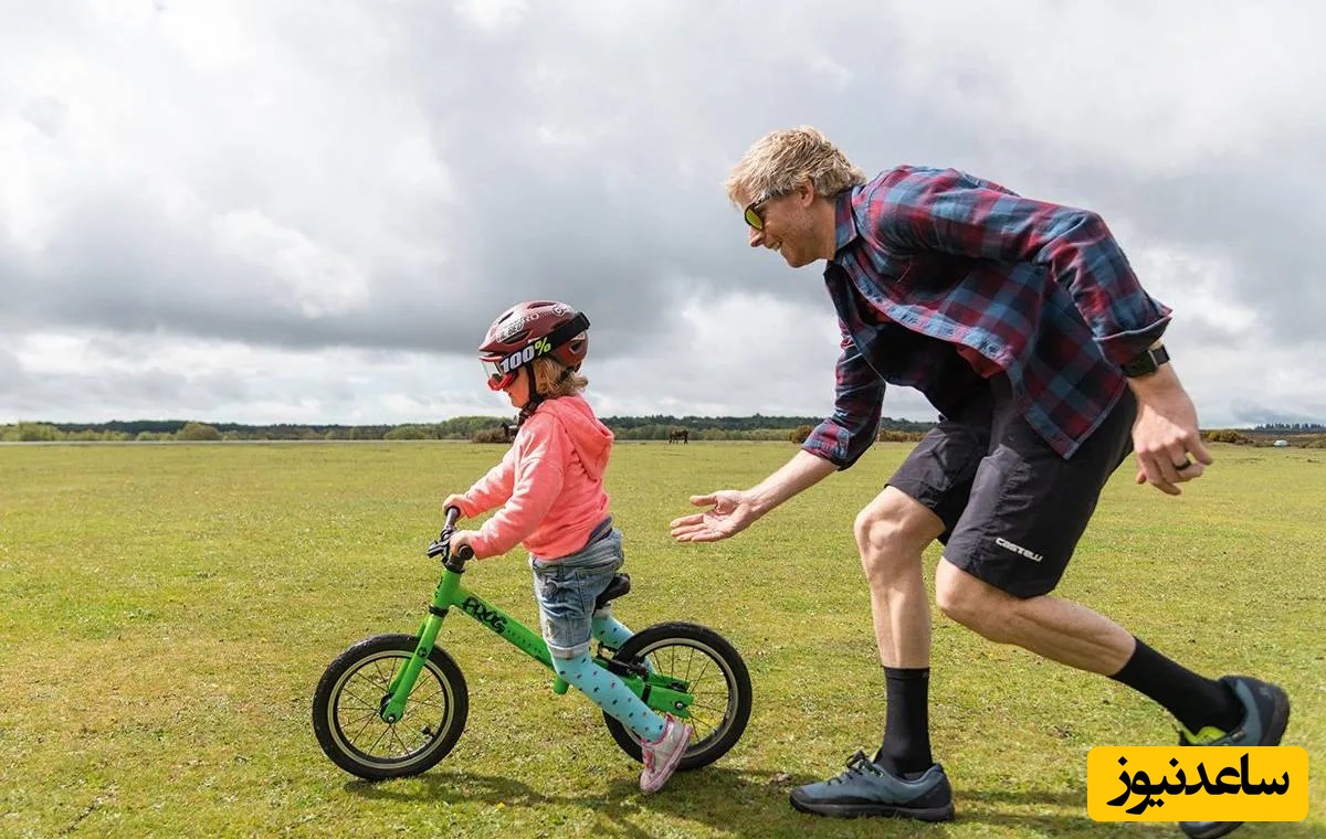 اموزش دوچرخه سواری به کودکان