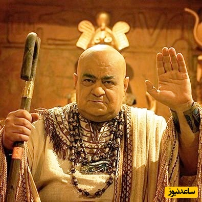 تغییر چهره عباس امیری مقدم بازیگر نقش«آنخ ماهو» در سریال یوسف پیامبر در روزهای پایانی زندگی اش