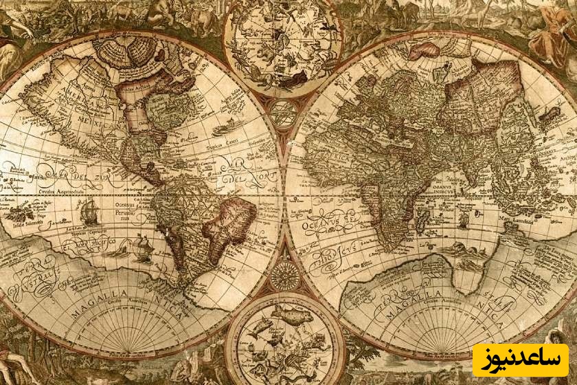 (عکس) قدیمی ترین نقشه های جهان