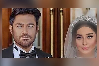 فیلم/نگاهی به چیدمان تالار عروسی شاهانه و لاکچری آقای سبک زندگی، محمدرضا گلزار و همسر آیسان آقاخانی+ لباس عروس اروپایی و دسته گل منحصربه‌فرد