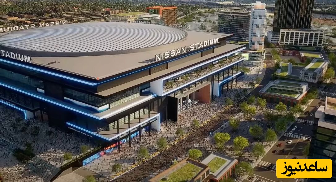 ورزشگاه نیسان - نشویل، آمریکا تیم صاحب ورزشگاه: تنسی تایتنز در ان‌اف‌ال ظرفیت: 60 هزار نفر ویژگی شاخص: سقف ثابت و نیمه‌شفاف زمان تکمیل پیش‌بینی‌شده: دسامبر 2026