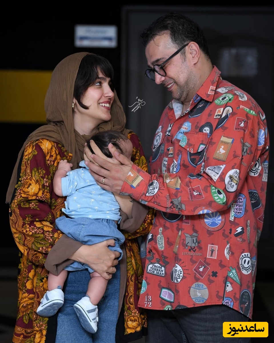 مونا کرمی، بچه بغل به همراه شوهر و خواهرشوهر همیشه در صحنه رفت واسه کارهای زیبایی بعد از زایمان/ چقدر خوبه که همیشه کنارشن و 3 تا حامی داره😍