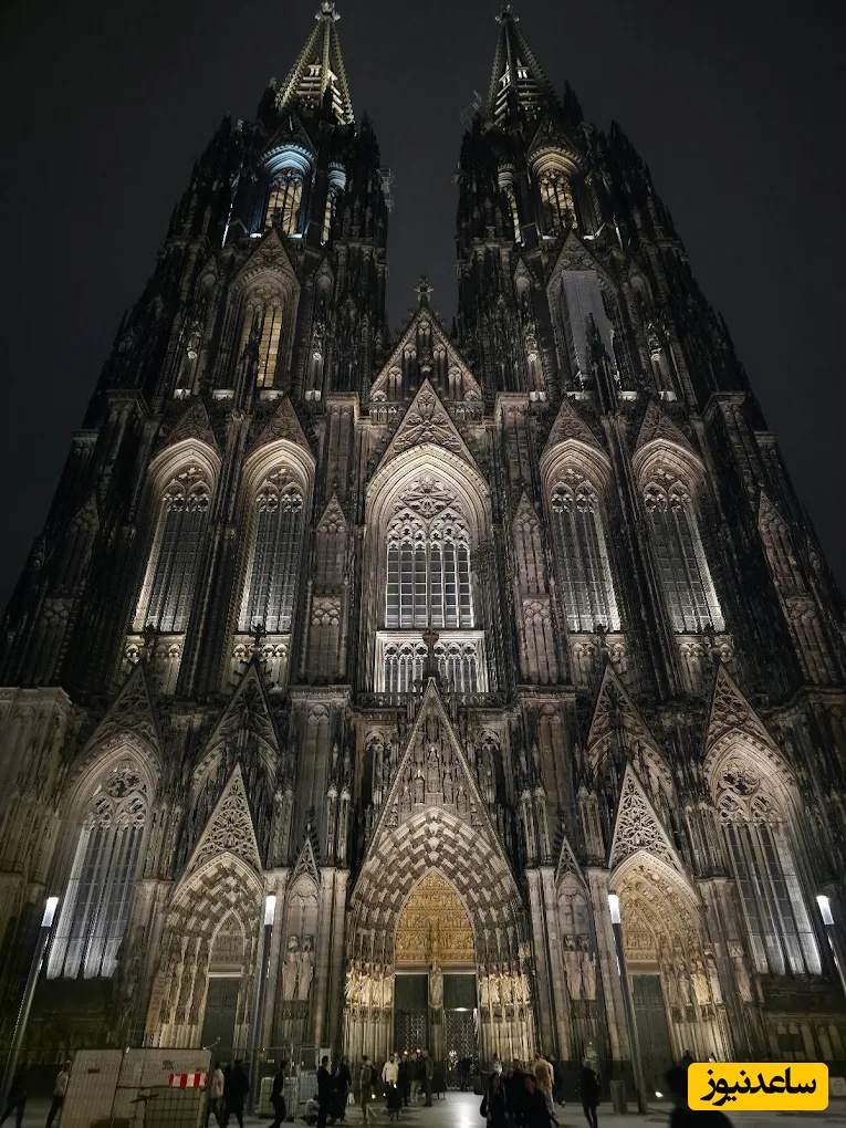 شاهکاری از طراحی خیره کننده کلیسای جامع کلن آلمان/ کلیسایی که ساخت آن 632 سال طول کشید+ ویدئو