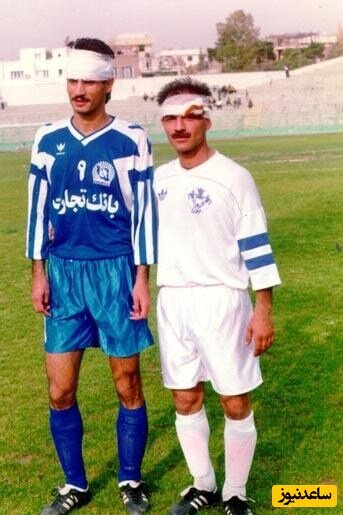 عکس علی دایی و رونالدو