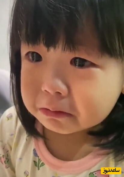 (فیلم) گریه های جگرسوز دختربچه کره ای با دیدن ویدئویی از کودک فلسطینی