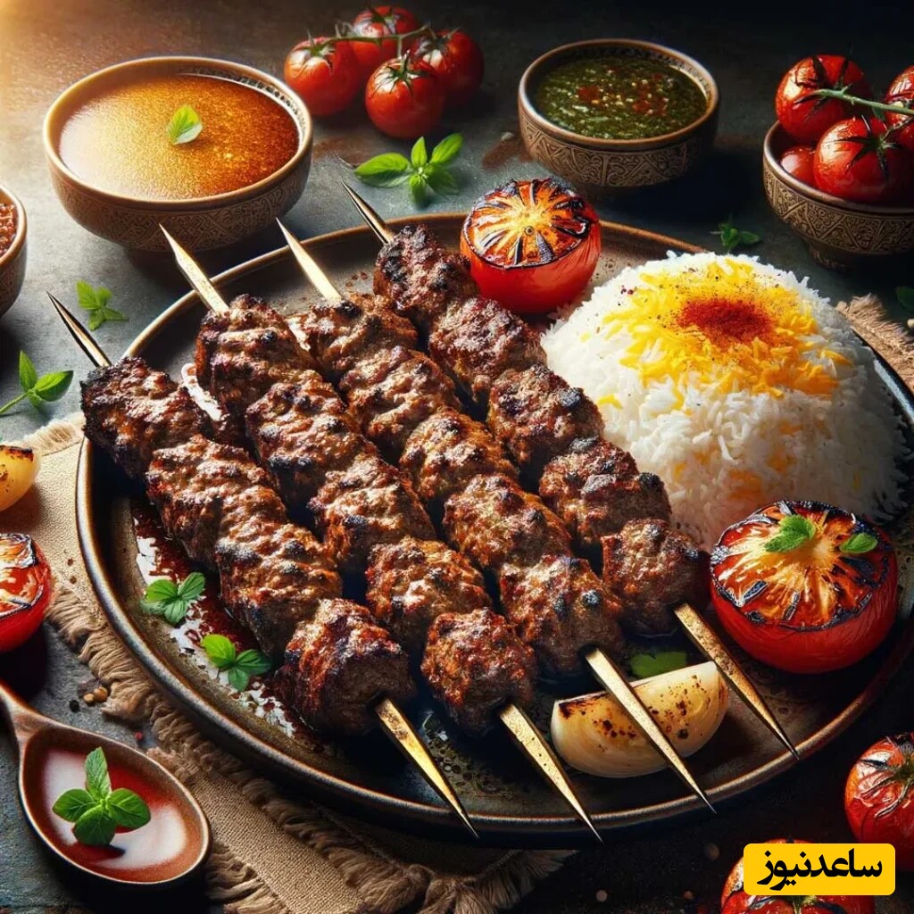 آموزش آشپزی؛ کباب کوبیده رستورانی فوق العاده لذیذ با طرز تهیه خانگی ساده