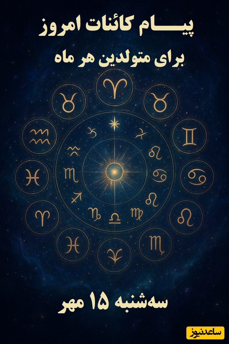 پیام کائنات امروز برای متولدین هر ماه سه‌شنبه 15 مهر / تغییر رو بپذیر و چیزی نو وارد زندگیت کن و از کشف مسیر لذت بیر