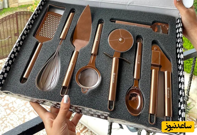 پرطرفدارترین و کاربردی ترین مدل های ابزار آشپزخانه برای نو عروسان+تصاویر