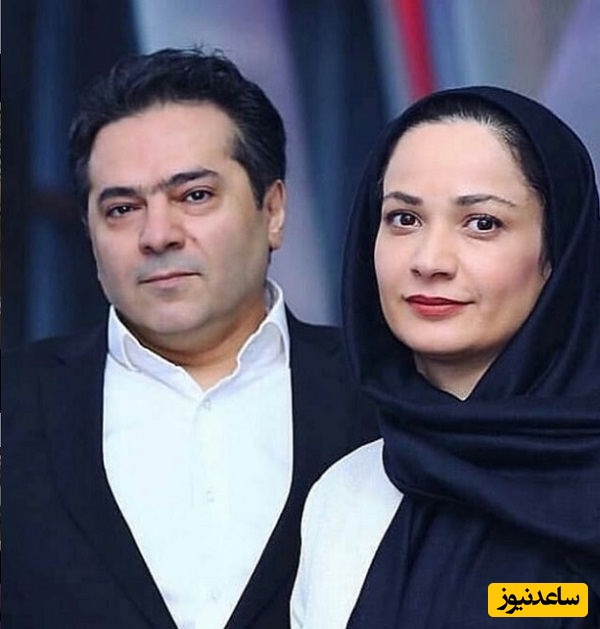 نسرین نصرتی و همسرش