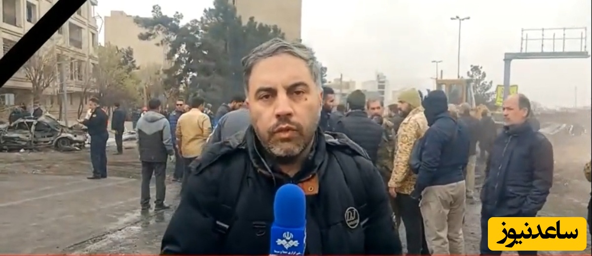 ببینید | تصاویر زنده از آثار حمله اسرائیل به بزرگراه شهید باقری تهران