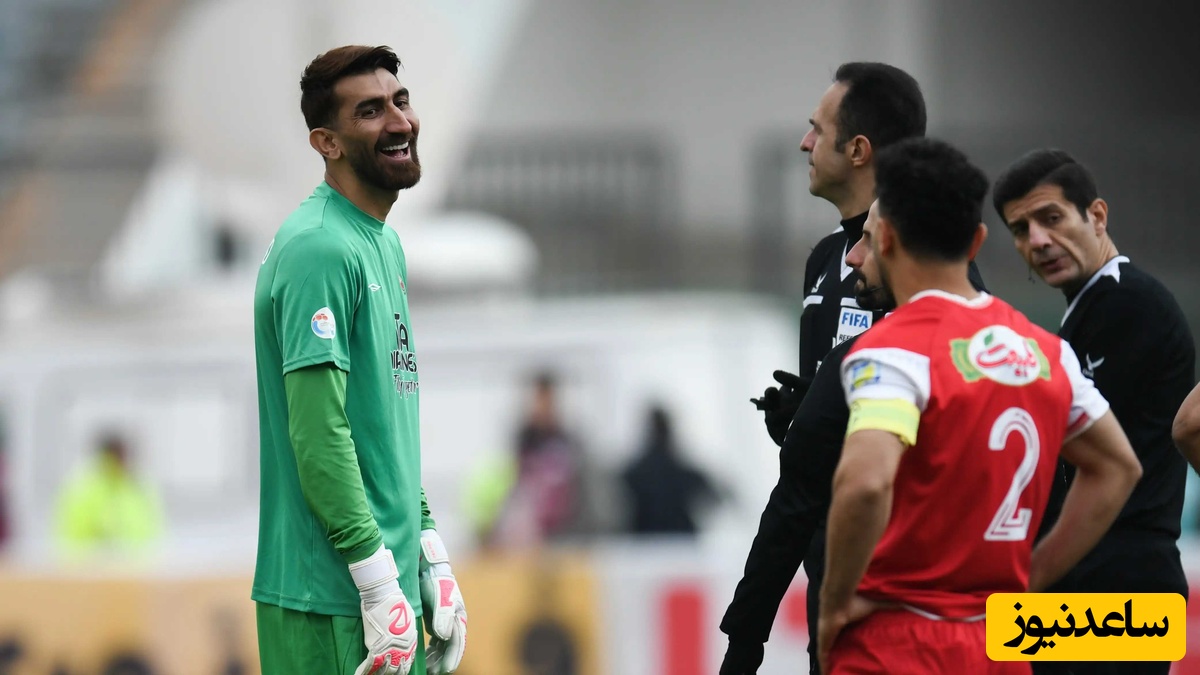 خلاقیت خنده دار بیرانوند برای کشف جاکفشی نُقلی مهدی قایدی حماسه آفرید/ گُلر نگو کمدین بگو🤣+فیلم