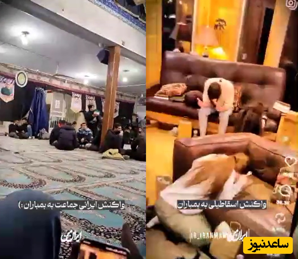 ببینید | مقایسه واکنش مردم ایران و اسرائیلی‌ها در زمان حمله / ما گنگمون بالاس 😎😎😎