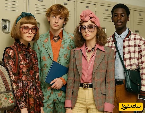 برندهای مشهور لباس اگه دانش‌آموز دبیرستان بودند/ از گوچی منحصربفرد و جذاب تا بالنسیاگا شیطون/ گوچی اگه دختر دبیرستانی بود واقعا جذاب میشداا!