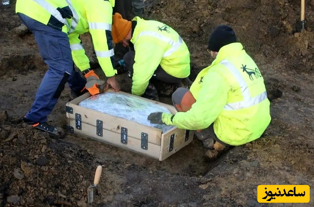 گنجینۀ 3500 ساله در جریان ساخت توربین بادی از زیر خاک بیرون آمد