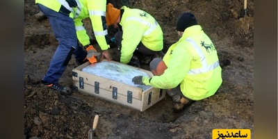 گنجینۀ 3500 ساله در جریان ساخت توربین بادی از زیر خاک بیرون آمد