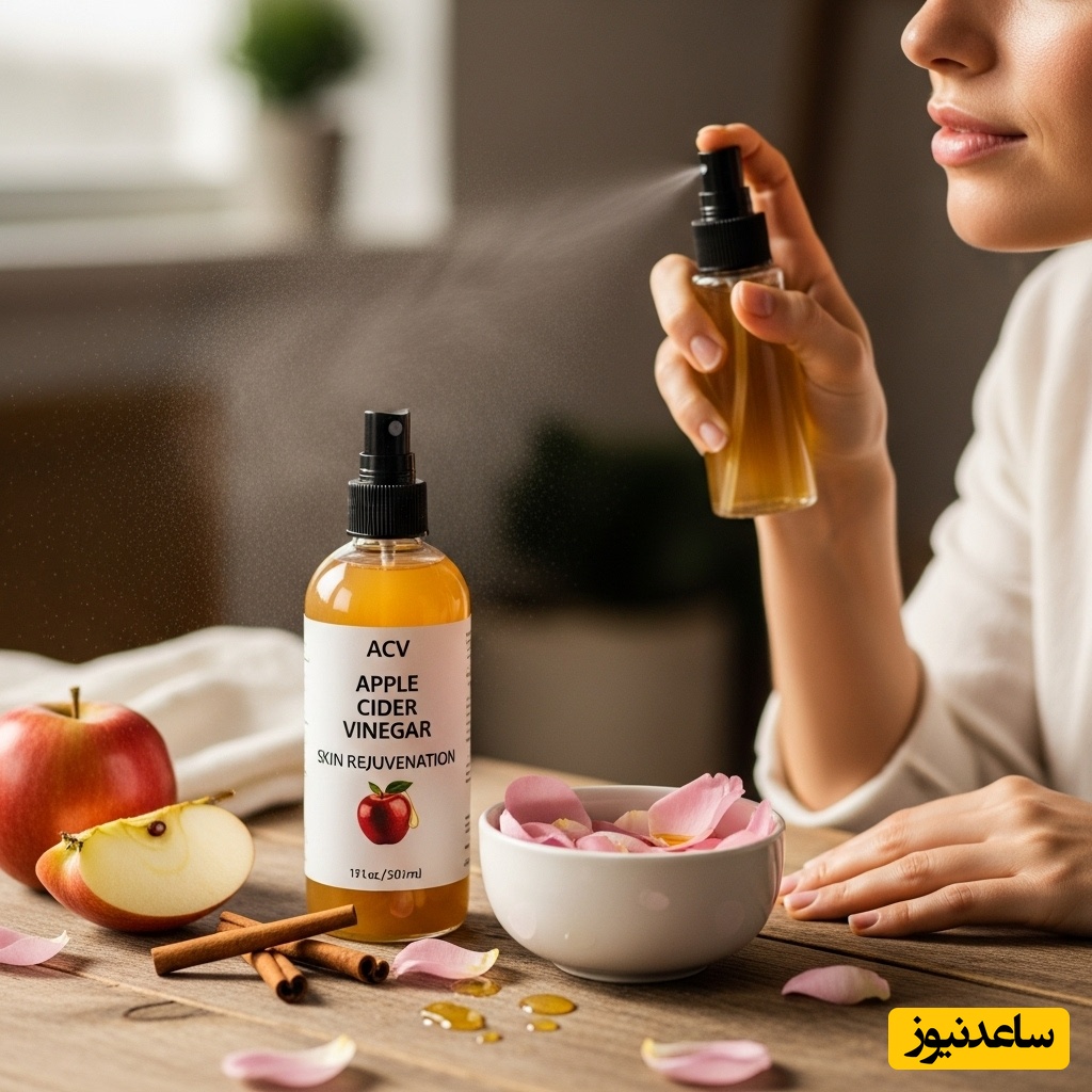 معجزه سرکه سیب برای جوانسازی پوست