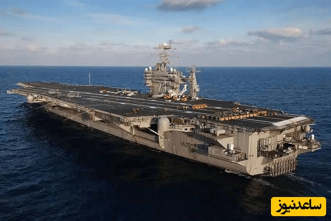 فوری؛ فرار ناو آبراهام لینکلن با شلیک موشک نیروی دریایی ارتش