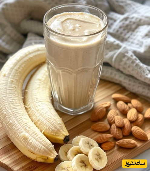 اگه می‌خوای به شکل سالم وزن بگیری این اسموتی ساده می‌تونه یه کمک‌ بزرگ باشه/ پرکالری مغذی و مناسب برای صبح یا بعد از تمرین😎💪