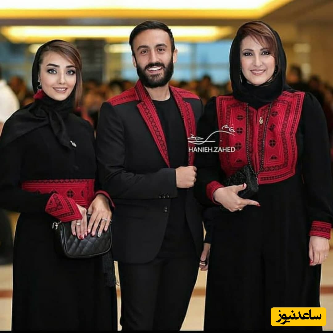 نگاهی به مراسم عقد پویان گنجی، پسر فاطمه گودرزی، و همسر چشم‌رنگی‌اش/ لباس عروس خانم چه مینیمال و خوشگله!