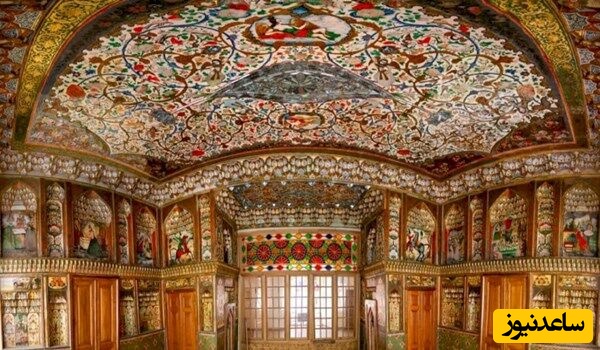 سبک معماری عجیب خانه حریری تبریز، میراث باقی مانده دوران قاجار؛ در این خانه نقاشی ها حرف میزنند و دیوارها نفس میکشند+ ویدیو