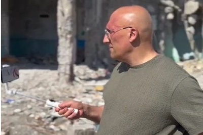 اولین تصاویر از حمله پهپادی به خبرنگاران خارجی در میناب+فیلم/ وقتی اسرائیل به دنبال خاموش کردن حقیقت در جهان است