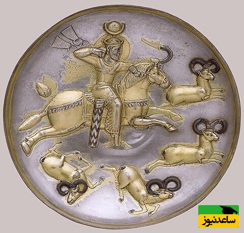 بشقاب ساسانی