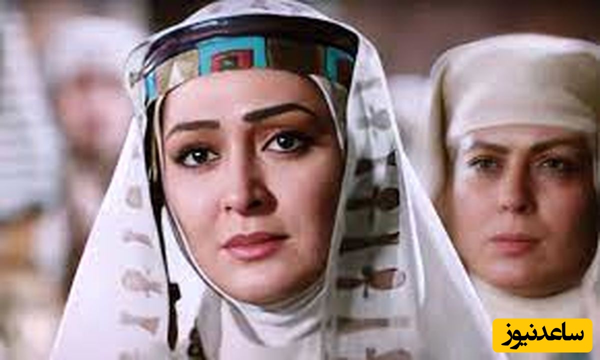 تصویری از استایل مجلسی اعیانی و گران قیمت الهام حمیدی بازیگر آسنات در ریال یوسف پیامبر