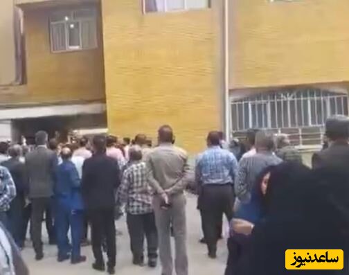 (فیلم) تیراندازی در درگیری کارکنان آبفای خوزستان با مدیر عامل/ وسط درگیری آقای مدیر صحنه را ترک کرد!