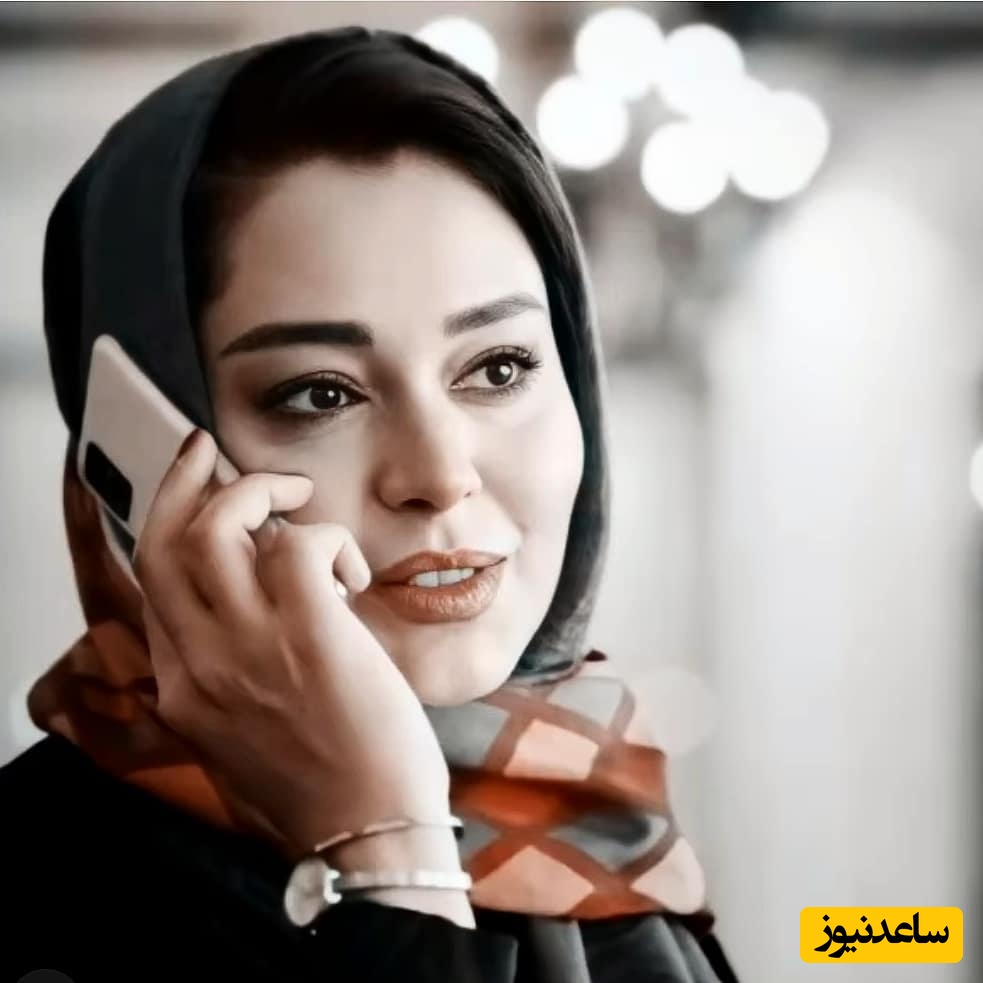 تصویری از چهره یخ زده سانیا سالاری در چله تابستان!