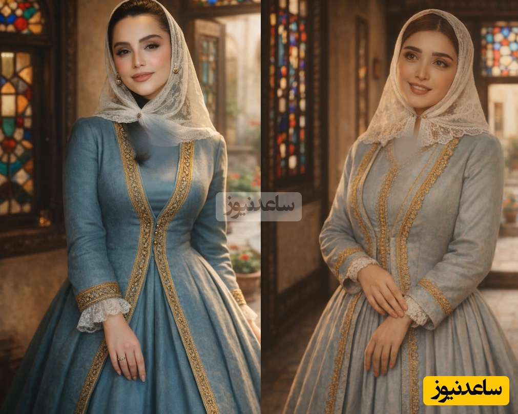 استایل پرزرق و برق بازیگران ایرانی به سبک سریال بامداد خمار با الهام از قاجاریه و پهلوی/ بهنوش طباطبایی، سارا بهرامی،مهسا حجازی، ماهور الوند، مهراوه شریفی نیا، پردیس احمدیه، سوگل طهماسبی و...