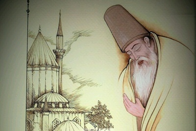 (ویدیو) پیشنهاد ویژه برای دانشجویان ادبیات؛ اجرای شعر مولانا با سماع زیبای دوهنرمند خوش ذوق: من مست و تو دیوانه مارا که برد خانه...