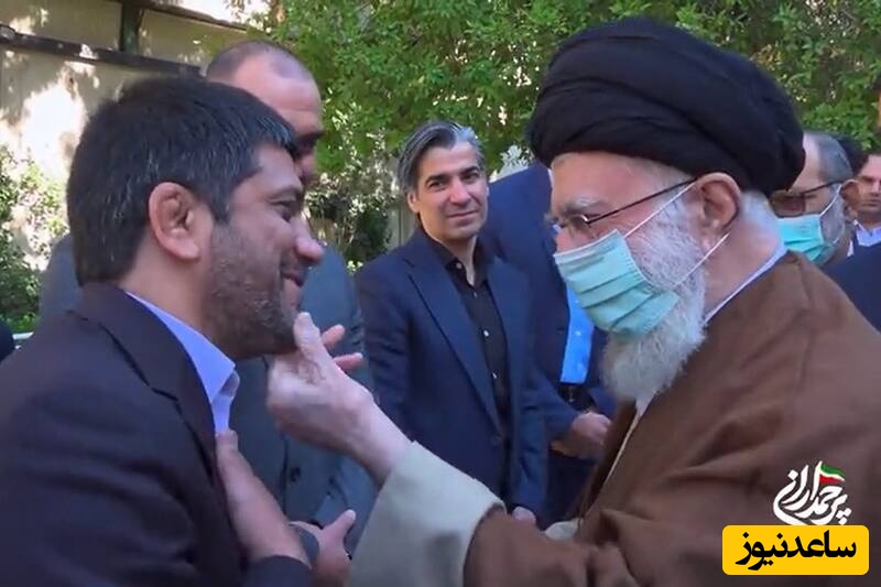 خداقوت جالب رهبر انقلاب به علیرضا دبیر: خسته نباشی جداً+فیلم