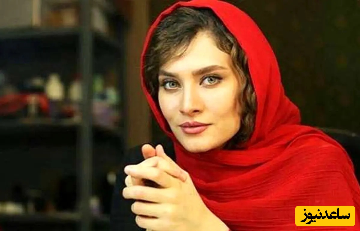 ژست اروپایی طور ساناز سعیدی با نگاه دلبرانه غوغاکرده!
