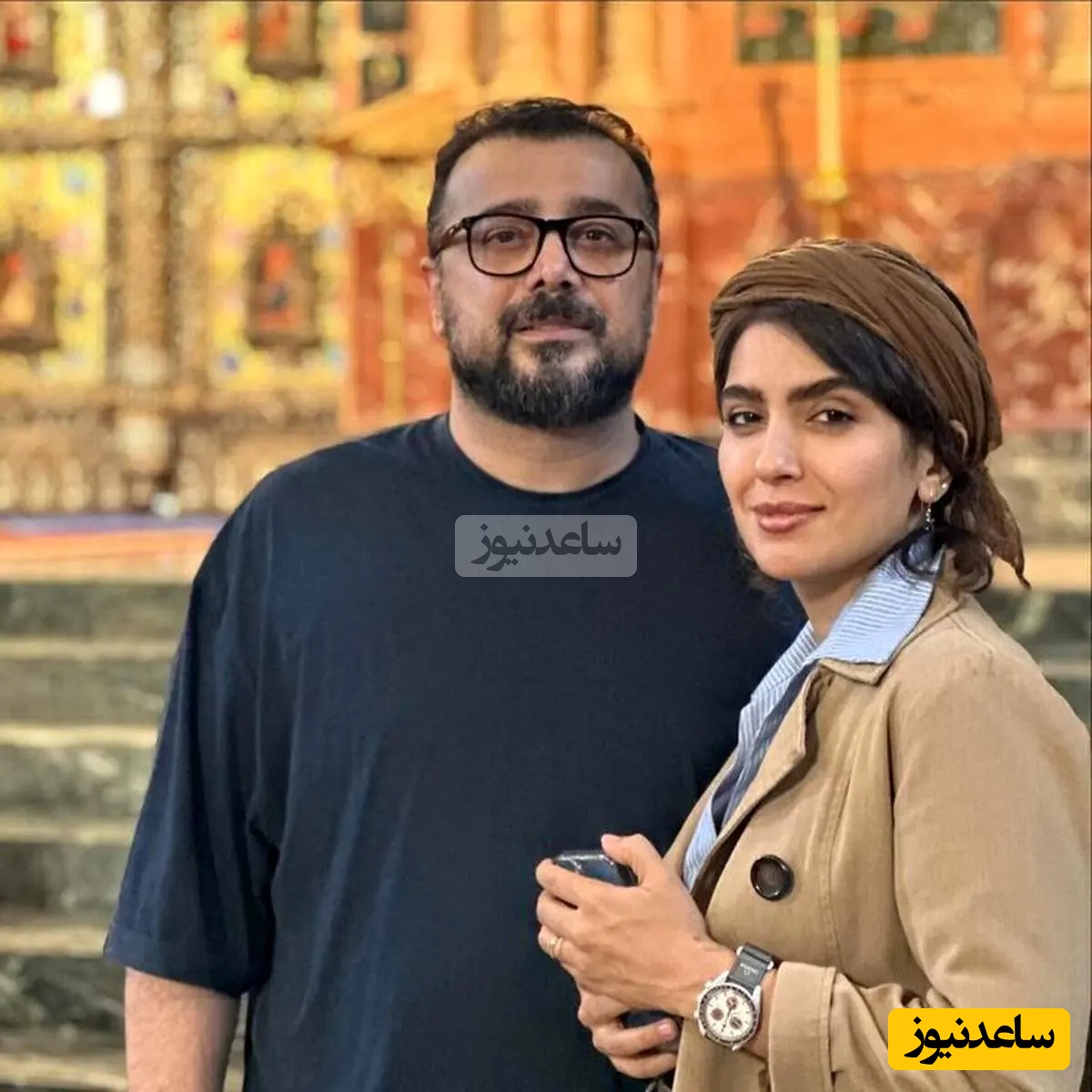 استایل شیک و متفاوت مونا کرمی/ استفاده از اکسسوری ها استایلشو جذاب کرده😍