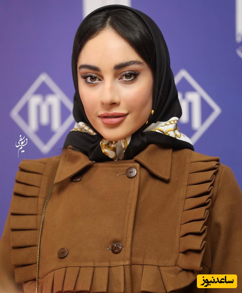 زیبایی چشمان گربه ای کشیده و زیبای ترلان پروانه که با آرایش صد برابر شده😍😍😍