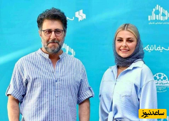 هومن حاجی‌عبداللهی و شاریس نایب در اکران مردمی فیلم مرد عینکی/ عکس از سپیده عبدالحی