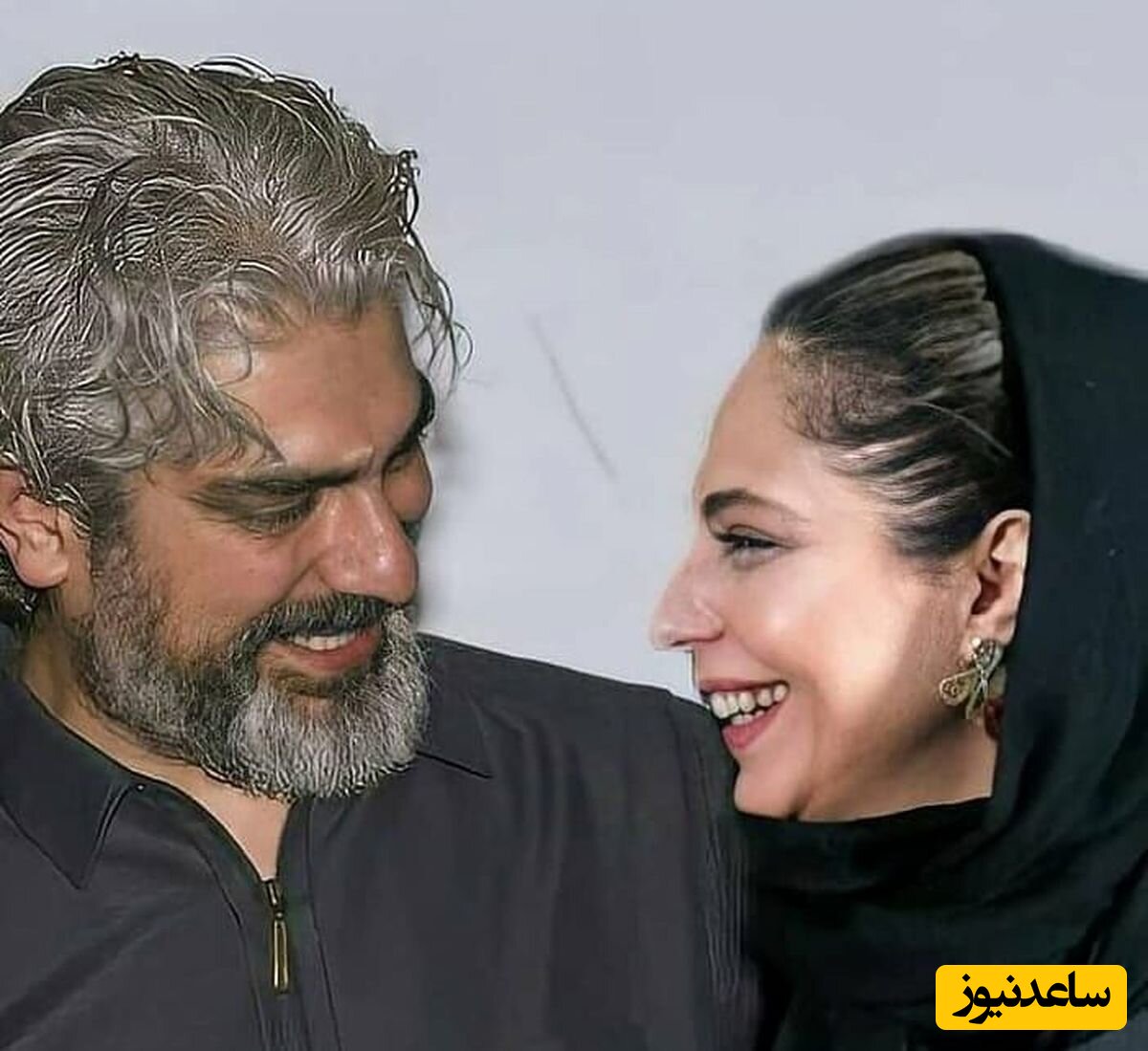 جدیدترین عکس سمیرای زخم کاری و همسرش مهدی پاکدل در کنار هوادار مشترکشون