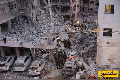 همین الان وضعیت اسرائیل؛ ویرانی‌های آخرالزمانی در بیت شمش دستپخت موشک‌های ایرانی+فیلم