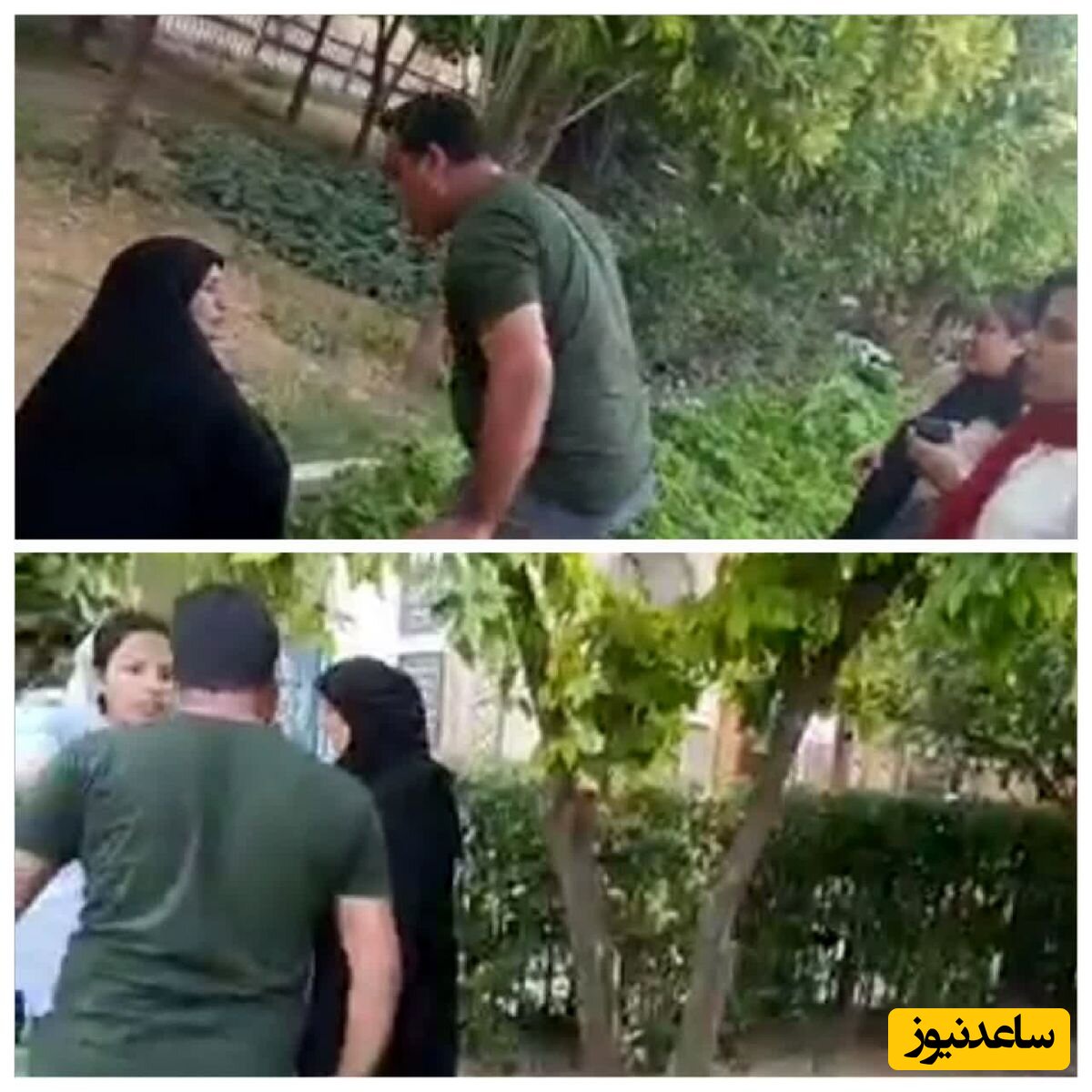 اولین ویدئوهای کامل و واضح نارنجستان شیراز منتشر شد / شروع کننده درگیری چه کسی است؟