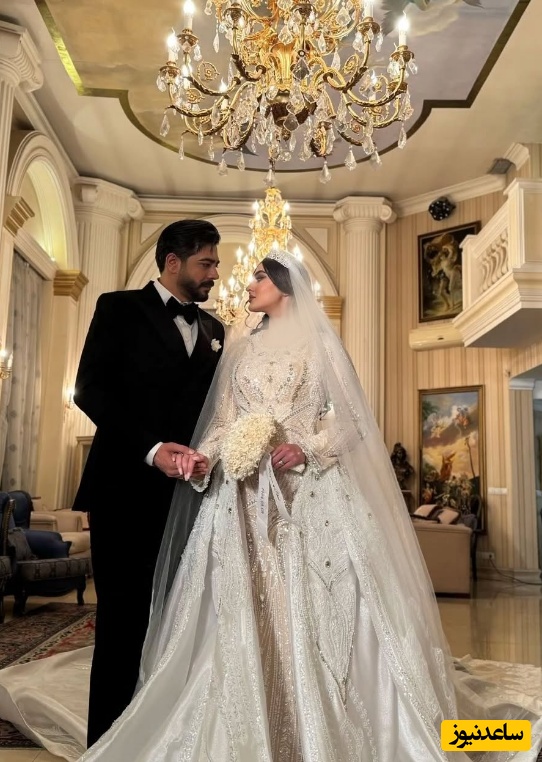 شعرخوانی دلبرانه سهیل قاصدی یک روز بعد عروسی برای مریم مومن: اینجانب قصد داشته ثانیه به ثانیه قربان صدقه جنابعالی رفته تا بتواند.../چنین عاشقانه ای هم آرزوست❤😍