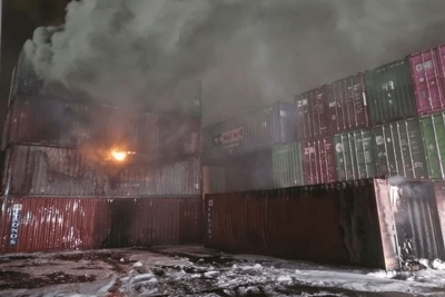 ببینید | بلایی که موشک ایرانی بر سر بندر حیفا آورد