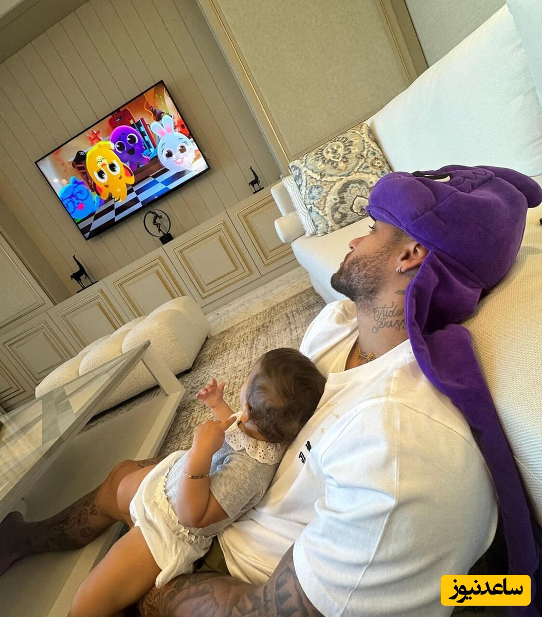 شباهت بی حد و اندازه ماوی و مِل به نیمار و همسرش برونا بیانکاردی/ عین سیبی که از وسط نصف کردن+عکس