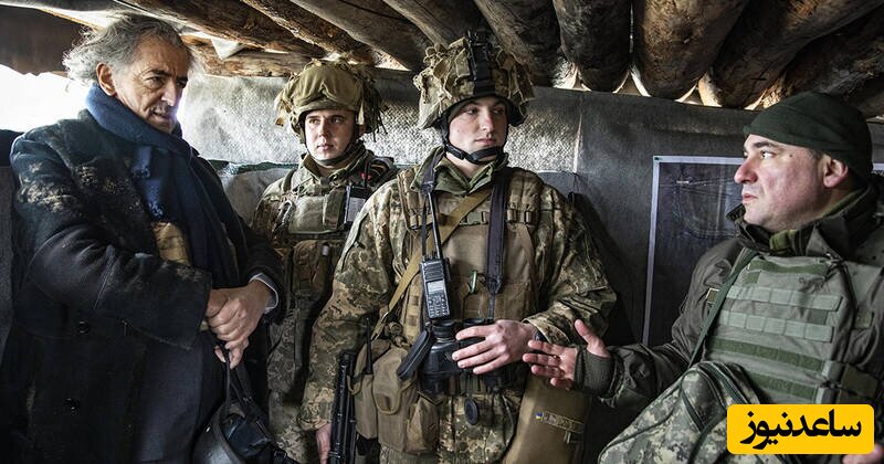 لوی در میان نیروهای اوکراینی
