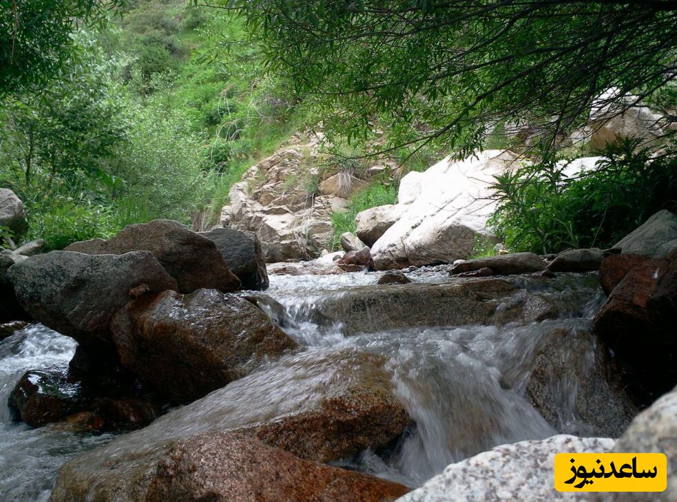 معرفی آبشار زیبا و شگفت‌انگیز عیش‌آباد در مرند + فیلم